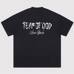 Fear of God New York T-Shirt Black